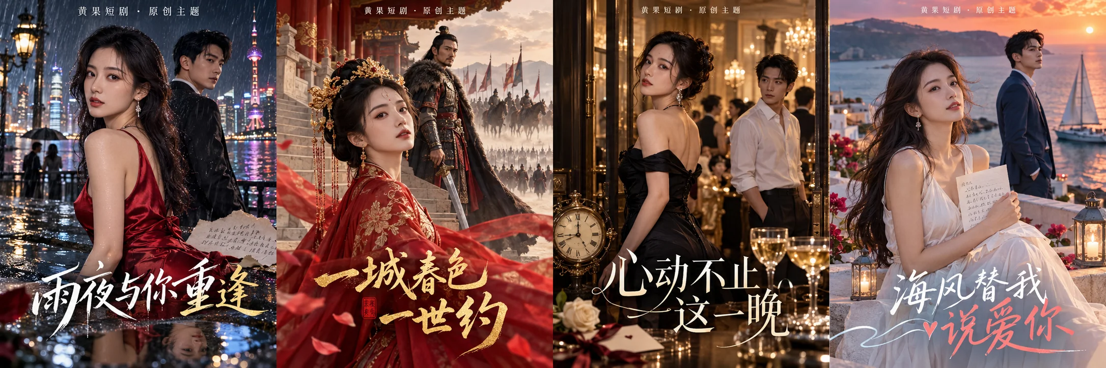 雨夜与你重逢：都市·重逢原创成年角色封面